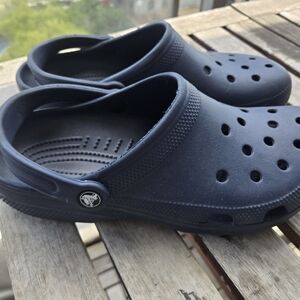 CROCS Navy Blue Clogs